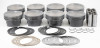 Mahle MS Piston Set SBF 284cid 3.572in Bore 3.543in Stroke 5.930in Rod .866 Pin-16cc 9.5 CR Set of 8 - 930256072