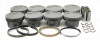 Mahle MS Piston Set Ford 533ci 4.44in Bore 4.3in Stroke 6.8in Rod 0.990 Pin -5.6cc 12.4CR - Set of 8 - 930261840