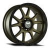 Mamba M27 17x9 6x139.7 ET12 Matte Bronze / Black Lip - M277983N128