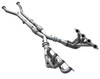 ARH 1 3/4" Long Tube Headers w. Catless X-Pipe - 97-00 C5 Corvette LS1/LS6