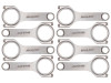 Manley Chevrolet Big Block H-Beam Connecting Rod Set - 6.800in Length - 14073-8