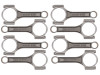 Manley Chevrolet Small Block Sportsmaster Connecting Rod Set - 5.700in Length - 14104-8