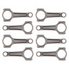 Manley Chevrolet Small Block Pro-Series I-Beam Connecting Rod Set - 6.125in Length - 14155R6-8