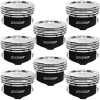 Manley Small Block Chevy LS Series 4.005in Bore 1.115in CD 10cc Dish Platinum Series Pistons - E/D - 592705CE-8
