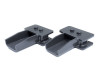 MaxTrac 09-18 Ford F-150 2WD 2in Rear Fabricated Steel Lift Blocks - 813120
