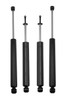 MaxTrac 07-18 Jeep Wrangler JK 2WD/4WD 4.5in Front & Rear Shock Absorbers - 889745S