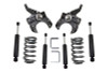 MaxTrac 73-87 Chevrolet C10 2WD 5in/5in Lowering Coil Kit (1in Rotor) - K331155L