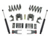 MaxTrac 07-13 GM C/K1500 2WD/4WD Single Cab 2in/4in Lowering Coil Kit - K331324-6