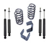 MaxTrac 98-09 Ford Ranger 2WD 6 Cyl (Non StabiliTrak) 3in/5in Lowering Coil Kit - K333035-6