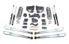 MaxTrac 14-18 RAM 2500 4WD 4in/1in MaxPro Coil Lift Kit w/4-Link Arms & MaxTrac Shocks - K947241L
