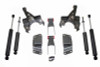 MaxTrac 88-91 GM C1500/2500 2WD Standard Cab 5/6 Lug 2in/4in Lowering Spindle Kit - KS330524L