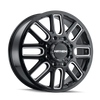 Mayhem 8107D Cogent Dually 20x8.25 / 8x210 BP / 115mm Offset / 154.2mm Hub Blk w/Milled Spokes Wheel - 8107D-2879BMF115