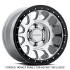 Method Beadlock Ring - 20in Forged - Style 1 - Gloss Black - GR-10020-GB Photo - Close Up