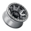 Method MR108 17x9 -44mm Offset 8x6.5 130.81mm CB Gloss Titanium w/BH-H24125-38 Wheel - MR10879080844B