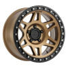 Method MR312 17x8.5 0mm Offset 5x150 110.5mm CB Method Bronze/Black Street Loc Wheel - MR31278558900