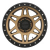 Method MR312 17x9 -12mm Offset 6x5.5 106.25mm CB Method Bronze/Black Street Loc Wheel - MR31279060912N