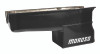 Moroso 80-85 Chevrolet SBC (w/Passenger Side Dipstick) Wet Sump 7qt 9.5in Steel Oil Pan - Black - 20165