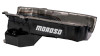 Moroso 86-Up Chevrolet SBC (w/Passenger Side Dipstick) Wet Sump 5.5qt 7.5in Steel Oil Pan - Black - 20185