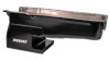 Moroso 86-Up Chevrolet Small Block (w/1 Piece Rear Main Seal) Wet Sump 6qt 9in Steel Oil Pan - Black - 20212