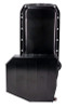 Moroso Pre-80 Chevrolet SBC (w/Driver Side Dipstick) Wet Sump 7qt 7.5in Steel Oil Pan - Black - 21316
