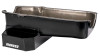 Moroso Pre-80 Chevrolet SBC (w/Driver Side Dipstick) Wet Sump 7qt 7.5in Steel Oil Pan - Black - 21316