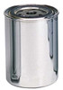 Moroso Ford/Mopar/Import 3/4in Thread 5-1/4in Tall Oil Filter - Chrome - 22400