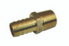Moroso Straight Fitting - 1/2in NPT to 5/8in Barbed - Brass - Single - 22735