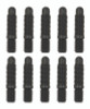 Moroso Bullet Nose Black OX Studs - 1/4-20 X 1/4-28 X 1 3/16 (10 Pack) - 38835