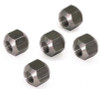 Moroso Double Ended Lug Nuts - 5/8in-18 x 1in Hex (Use w/Part No 62010) - 5 Pack - 46310