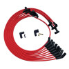 Moroso SBC Under Header 135 Deg Plug HEI Ultra Spark Plug Wire Set - Red - 52030