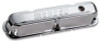 Moroso Mopar 273-360 Valve Cover - w/Baffles - Stamped Steel Chrome Plated - Pair - 68161