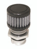 Moroso GM LS Valve Cover Breather Kit - OEM - Double Tab Oil Fill Hole - Black Finish - 68847