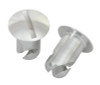 Moroso Quick Fastener - Oval Head - 7/16in x .400in - Aluminum - 10 Pack - 71353