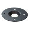 Moroso Large 1-3/4in Diameter Quick Fastener Reinforcing Plates - Black (10 Pack) - 71496
