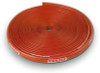 Moroso Insulated Spark Plug Wire Sleeve - 8mm - Red - 25ft Roll - 72002
