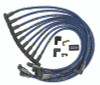 Moroso Chevrolet Small Block Ignition Wire Set - Ultra 40 - Unsleeved - HEI - Over Valve - Blue - 73664
