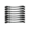 Moroso GM LS Ignition Wire Set - Ultra 40 - Unsleeved - Coil-On - 9.75in Wire - 135 Degree - Black - 73727