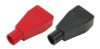 Moroso Battery Post Boots - 1 Black - 1 Red - 74114