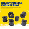 MOOG 2019 Chevrolet Silverado 1500 LD Front / Front To Frame Sway Bar Bushing - K201612 Features and Benefits