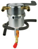 Moroso 11-14 Ford Roush Mustang (Supercharged) Air/Oil Separator Catch Can - Billet Aluminum - 85491