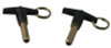 Moroso Quick Release Pin - 3/8in Diameter x 1in Long - 2 Pack - 90410
