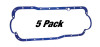 Moroso Ford 351W Late Model Oil Pan Gasket - One Piece - Reinforced Steel (5 Pack) - 93181