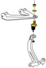 MOOG 04-14 Acura TSX Front Upper Ball Joint - K90492 Photo - Close Up