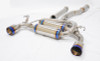 MXP 08-15 Mitsubishi Evolution 10 w/2 Section Pipes T304 SP Exhaust System w/Dual Exit - MXSPCZ4A