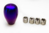 MXP Burned Titanium Tear Drop Shift Knob w/Insert - MXTBSKB