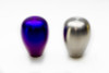MXP Burned Titanium Tear Drop Shift Knob w/Insert - MXTBSKB