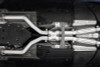 MBRP 17+ Infiniti Q60 3.0L RWD/AWD 3in Cat-Back Dual Split Rear Street Version w/4.5in OD Tips -T304 - S4406304