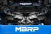 MBRP 23-24 Nissan Z 3.0L Armor Pro T304 Stainless Steel 3in Cat-Back Dual Rear Exit w/ 5in OD CF Tip - S44083CF