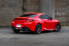 MBRP 2022 Subaru BRZ 2.4L/Toyota GR86 2.4L 2.5in Dual Split Rear Exit w/5in OD CF Tips - T304 - S48053CF