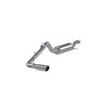 MBRP 04-11 Chevy Colorado / GMC Canyon 2.8L/2.9L/3.5L/3.7L Cat Back Single Side Aluminized Exhaust - S5046AL